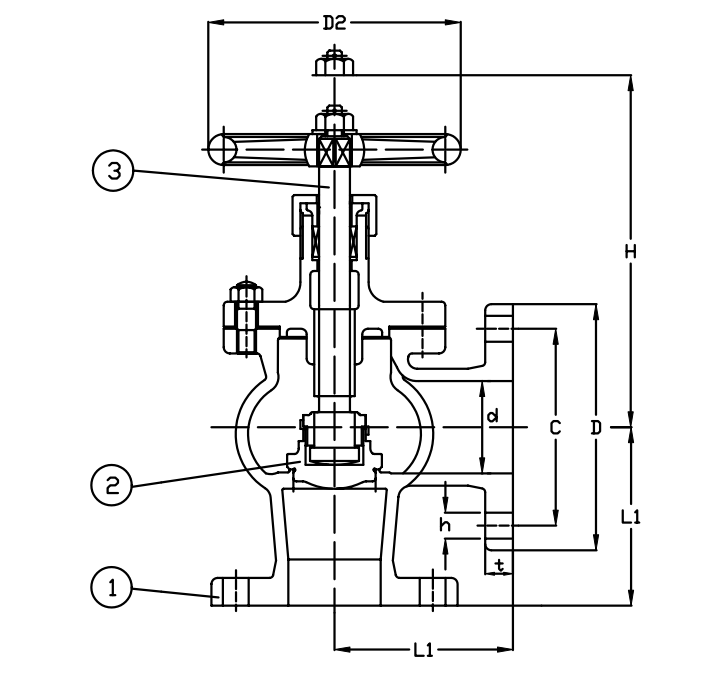 JIS F7304 Marine Bronze Angle Valve